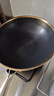 炊大皇炒锅304不锈钢有钛炒菜锅煎锅平底不粘炒锅32cm 可立可视盖不挑灶 实拍图