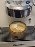 格米莱（Gemilai）猫头鹰G3006H咖啡机 家用半自动咖啡机小家电意式浓缩 双泵双加热 【咖磨套装】3006H象牙白+9015C平刀 实拍图