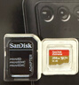 闪迪（SanDisk）256GB TF(MicroSD)内存卡 4K极速金卡A2 V30 U3行车记录仪 运动相机无人机 监控存储卡 读190MB/s 实拍图