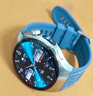 华为HUAWEI WATCH 5 46mm 基础款不锈钢表壳星河蓝素皮复合表带首创X-TAP智感窗 实拍图
