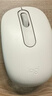 罗技（Logitech）M196 无线蓝牙鼠标 办公鼠标 笔记本商务办公家用 小巧便携 对称手型 珍珠白 实拍图