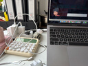 毕亚兹 适用苹果电脑充电器双type-c数据线MacBook Air Pro笔记本电源线iPad平板iPhone16/17适配快充PD 实拍图