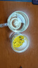 富光花茶杯 男女士茶水分离杯子 双层办公泡茶玻璃杯带把高硼硅水杯 实拍图