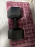 艾美仕（AiMeiShi）哑铃男士健身家用器材女练臂肌一对六角包胶亚玲环保套装组合学生 10KG 一只 实拍图