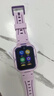 360儿童电话手表11x全网通4G双摄20米防水6-12岁男女孩学生儿童手表 11x 香芋紫【表带+贴膜】 实拍图