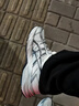 亚瑟士ASICS男鞋透气跑鞋运动鞋缓震舒适跑步鞋 GEL-CONTEND 4 白色/银色 44.5 实拍图