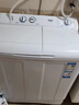 统帅（Leader）海尔出品 波轮洗衣机 双桶半自动双缸 10公斤家用 京东自营以旧换新家电补贴TPB100-1188BS 实拍图