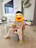 OKBABY儿童马桶坐便器男孩女宝宝婴儿尿盆便盆如厕训练神器 高雅灰 实拍图