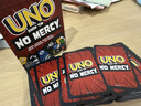 UNO【美泰正版UNO】优诺生日礼物聚会减压桌游毫不留情系列纸牌HWV18 实拍图