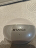 山水（SANSUI）【国家补贴丨2026新款】W133蓝牙耳机耳夹式骨传导概念开放式无线不入耳运动跑步游戏降噪  雪白 实拍图