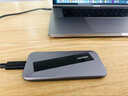 绿联M.2 NVMe固态硬盘盒 Type-C3.2移动硬盘盒 适用笔记本电脑iPhone 16手机外接SSD硬盘盒 铝合金散热 实拍图