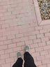 百丽七夕礼物摇摇底休闲工装布鞋男26夏透气增高厚底鞋8WK04 灰色 38 实拍图