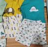 舒贝怡儿童睡衣新春秋款家居服宝宝衣服内衣套装男女纯棉秋衣秋裤粉90CM 实拍图