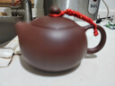 京东京造 宜兴紫砂壶 手工【原矿紫泥】煮茶泡茶壶茶具 西施壶210ml 实拍图