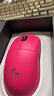 罗技（G）GPW4代无线游戏鼠标狗屁王四代朱雀鹰眼轻量化人体工学电竞机械宏FPS无畏契约送男女生礼物 GPW4代朱雀粉色 实拍图