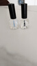 SweetCoolDou透明指甲油免烤护甲油 快干亮油12ml 裸色指甲油不可撕拉亮甲油 实拍图