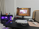 奥伦福特  电脑桌台式家用电竞游戏桌办公书桌简约书房写字桌子 【碳纤纹·二段式】实木芯100*75cm 升级款电竞桌 实拍图
