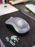 罗技（Logitech）M185鼠标 无线鼠标 办公鼠标 对称鼠标 黑色灰边 带无线2.4G接收器 实拍图