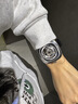 SEVENFRIDAY七个星期五P系列方形大表盘潮流自动机械表防水男表送礼推荐 P1B/01 实拍图