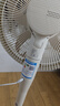 美的（Midea）【幸运草安睡2.0 MAX】一键闪装/直流变频家用轻音电风扇语音遥控落地扇 大风量一级能效卧室电扇 实拍图