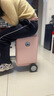 爱尔威（Airwheel）电动行李箱可骑行智能拉杆箱可坐可代步20英寸登机箱 豪华版一粉 实拍图