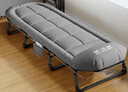 奥凯弗OKeefe折叠床躺椅午休床多功能单人行军床办公室午睡床陪护床灰色 实拍图