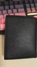 稻草人男士钱包头层牛皮轻薄多功能短款卡包竖款男式票夹黑色生日礼物 实拍图