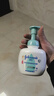 强生（Johnson）婴儿牛奶洗发沐浴二合一400ml 新生儿宝宝儿童洗发水沐浴露泡沫型 实拍图