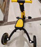 uonibaby品牌授权儿童三轮车脚踏车1-3-6岁宝宝儿童车遛娃神器平衡车手推 3C认证26款（巴洛克黄-护具版+黄色护具7件）1到7岁 升级版 实拍图