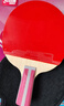 红双喜（DHS）乒乓球拍四星级直拍对拍H4006附拍包+乒乓球 实拍图