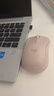 罗技（Logitech）M221轻音鼠标 无线鼠标 办公鼠标 对称鼠标 带无线微型接收器 茱萸粉 实拍图