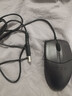 双飞燕（A4TECH）OP-520SU 大手 对称 有线鼠标 办公鼠标鼠标静音外设电脑鼠标有线 usb鼠标有线 黑色 有线 实拍图