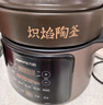 九阳（Joyoung）快炖电炖锅 电砂锅电炖盅 紫砂锅 燕窝炖盅煮粥锅直炖大容量多功能锅可预约保温GD630 实拍图