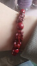 【正品】招财貔貅朱砂手串本命年转运珠手链女送老公老婆礼物 C01招财貔貅朱砂手串8MM 实拍图