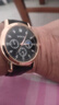 正品男士手表高档休闲石英表简约气质男表皮带高颜值罗马时尚腕表 军团款 实拍图
