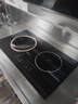 富得莱嵌入式电磁炉双灶电陶炉家用大功率3500w凹面双头电灶台套装 一电一陶/换装免改孔 实拍图