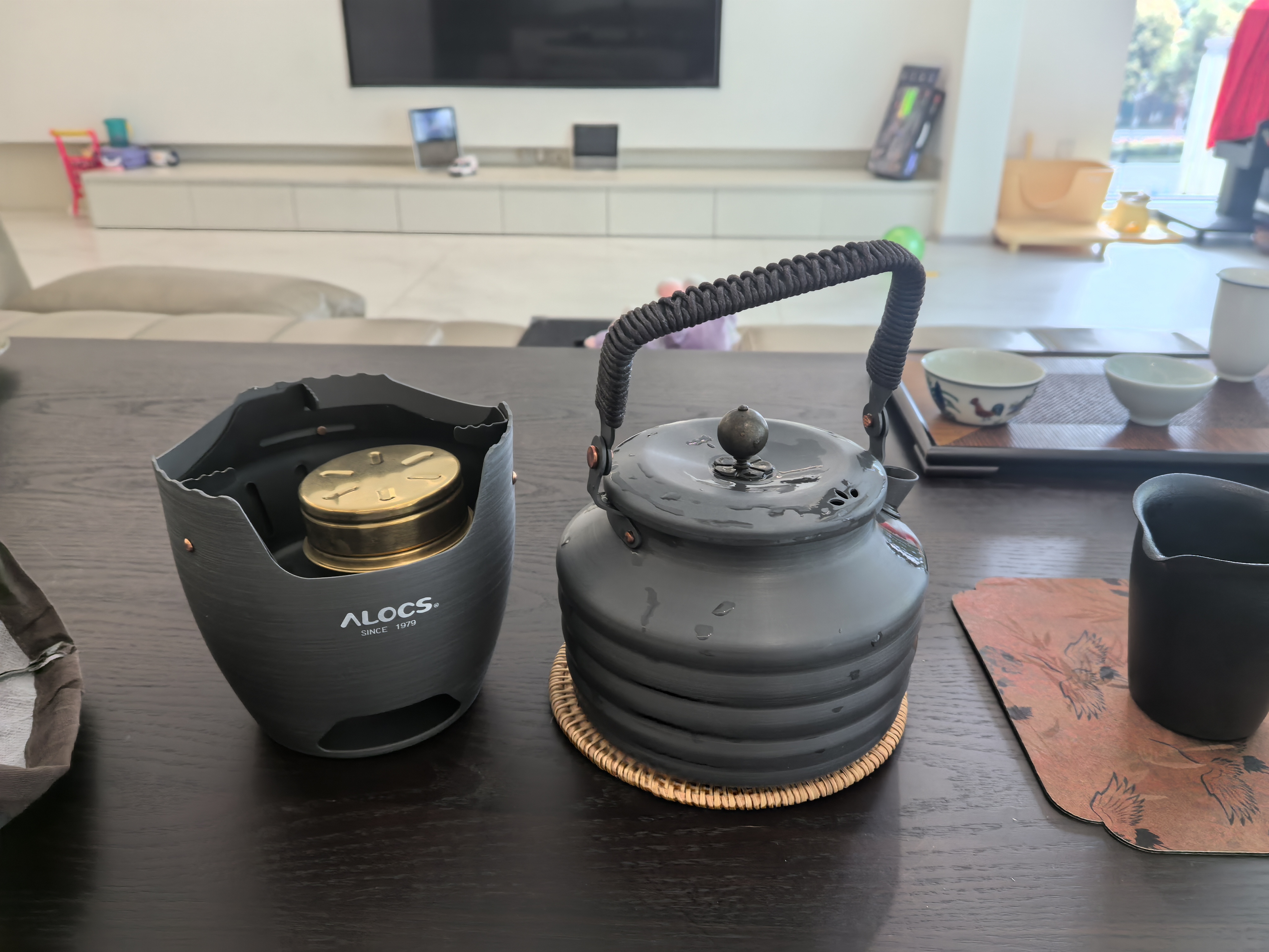 爱路客户外烧水壶茶具露营水壶自驾游装备泡茶壶1.3L寻唐水壶 实拍图
