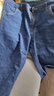 真维斯（Jeanswest）牛仔裤男2026春季薄款宽松直筒裤百搭男裤子休闲长裤蓝色34 实拍图