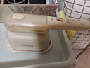 美的（Midea）【大面板】手持挂烫机22g/min大蒸汽100ml水箱小型便携熨烫机家用大功率电熨斗拼豆礼物YBJ12JD 实拍图