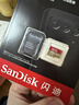 闪迪（SanDisk）256GB TF(MicroSD)内存卡 4K极速金卡A2 V30 U3行车记录仪 运动相机无人机 监控存储卡 读190MB/s 实拍图