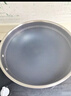 赫巴兹（HZIB）德国不粘锅316不锈钢炒锅炒菜锅具少油烟平底炒锅电磁炉燃气通用 双面屏+组合盖内径32外径 34cm 实拍图