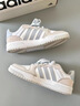 adidas ENTRAP美式校园风运动少年感复古篮球风板鞋男女阿迪达斯   米白色/灰色   40 实拍图