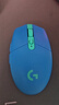 罗技（G）G304 LIGHTSPEED无线鼠标 游戏鼠标 轻质便携 鼠标宏 绝地求生FPS英雄联盟吃鸡 生日礼物 蓝色 实拍图
