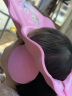 迪士尼宝宝（Disney Baby）婴幼儿洗头帽浴帽防水护耳儿童洗发帽洗澡神器可调节 冰雪艾莎 粉 实拍图