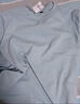 班尼路（Baleno）长袖t恤男春秋季基础款纯色圆领男士打底衫宽松纯棉上衣男女同款 实拍图