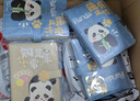 佐澜哲熊猫搭扣笔记本文具手账本套装礼盒高颜值记事本盖章本伴手礼送同学十八岁成人礼生日礼物 实拍图