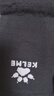 卡尔美（KELME）无足袜套足球袜专业压力长袜筒防护固定护腿板套筒 黑色 XL 实拍图