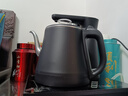 益茶福全自动上水电热水壶茶台烧水壶饮水烧水一体机304食品级不锈钢单壶煮茶壶保温泡茶壶开水壶煲水壶 CD-S05食品级304不锈钢黑色 1.2L 实拍图