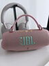 JBL【只换不修】CHARGE6音箱 便携式蓝牙低音炮AI增强户外防尘防水桌面六代音响 礼物charge6粉色 实拍图
