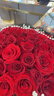 琐拉鲜花速递玫瑰花束求婚生日礼物送女友全国同城花店配送 52朵红玫瑰花束—吾爱 实拍图